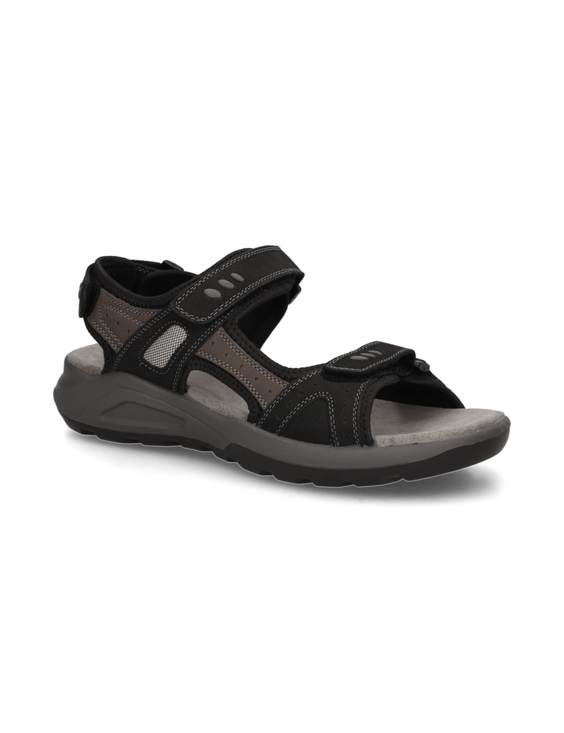 DELKA-Sandale-schwarz