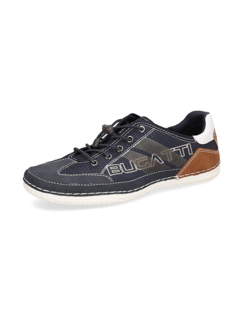 BUGATTI-DENIM-Schnürer-sportiv-blau