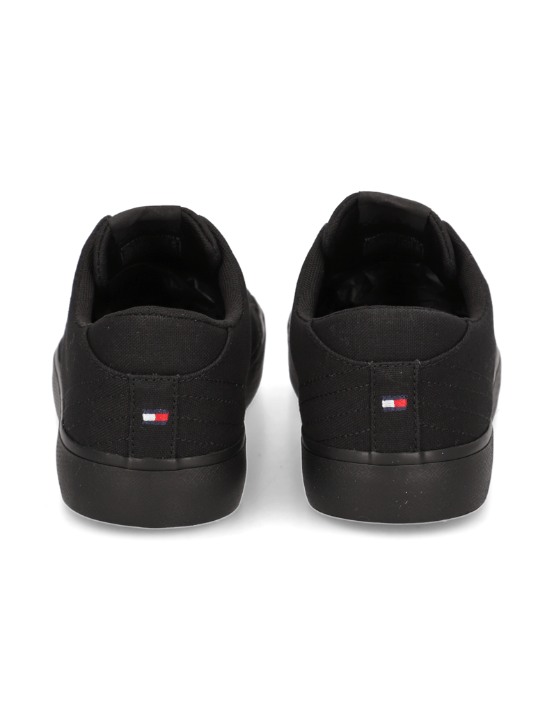 Tommy-Hilfiger-TH-HI-VULC-LOW-CANVAS-schwarz