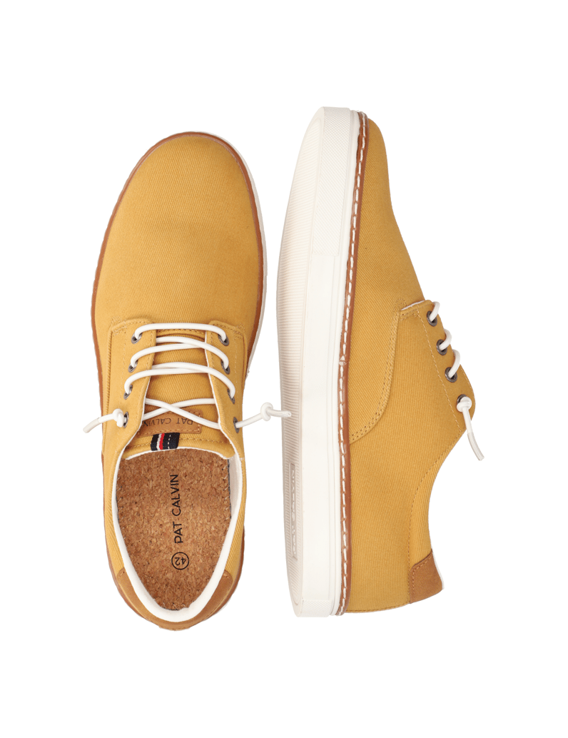 Pat-Calvin-Textil-Sneaker-gelb