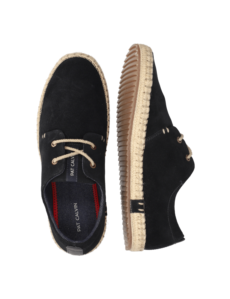 Pat-Calvin-Veloursleder-Schnürer-sportiv-blau