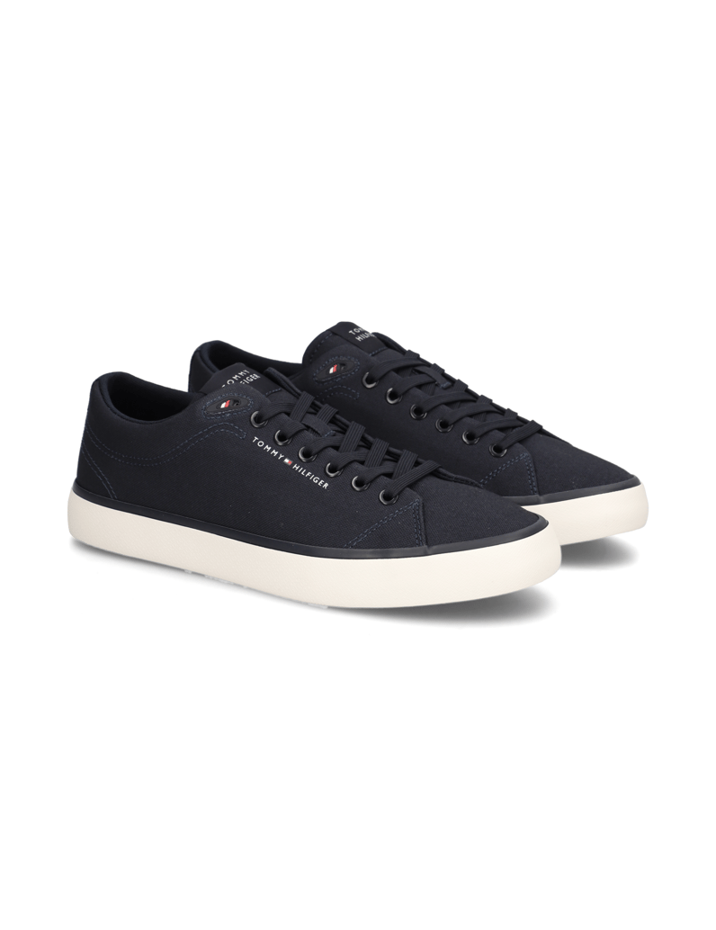 Tommy-Hilfiger-TH-HI-VULC-LOW-CORECANVAS-schwarz