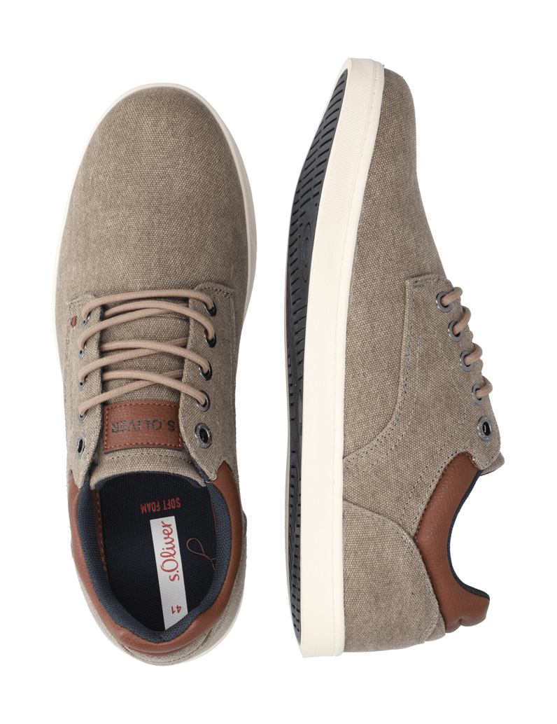 S.Oliver-Textil-Sneaker-beige