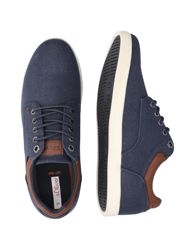 S.Oliver-Textil-Sneaker-beige