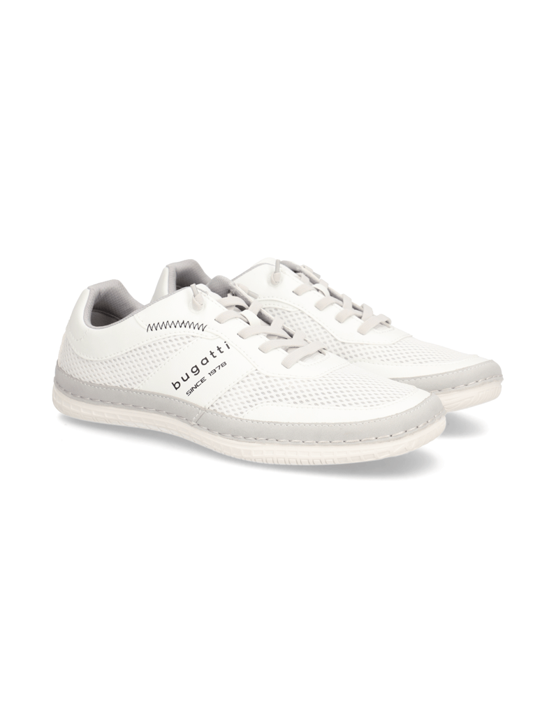 BUGATTI-DENIM-Sneaker-weiss