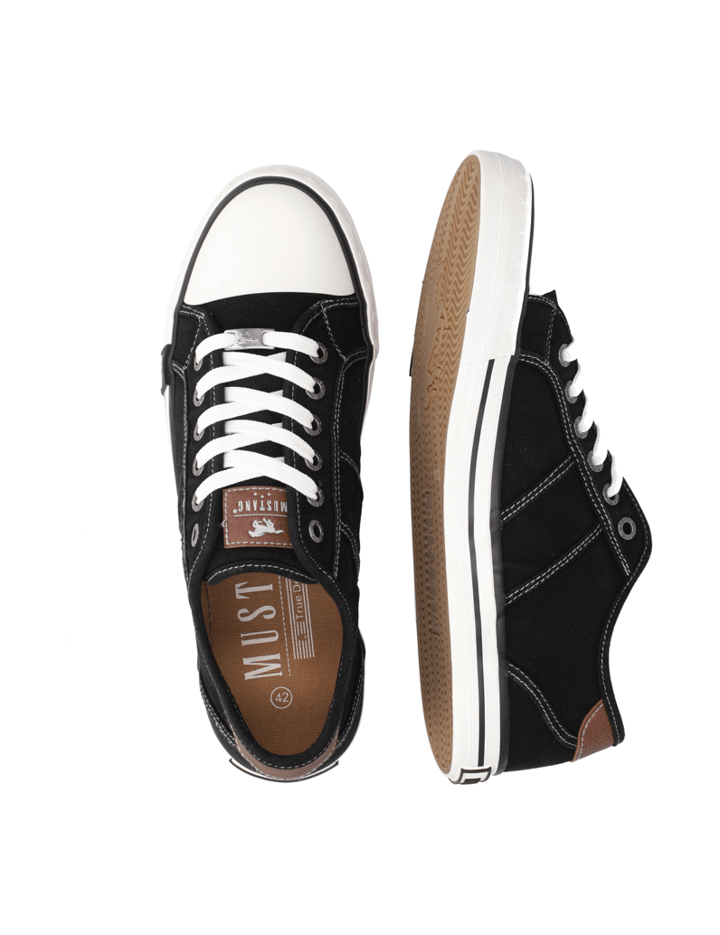 Mustang-Sneaker-schwarz