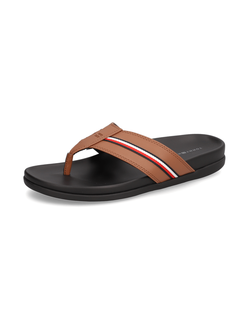 Tommy-Hilfiger-HILFIGER-LEATHER-TOE-POST-SANDAL-cognac