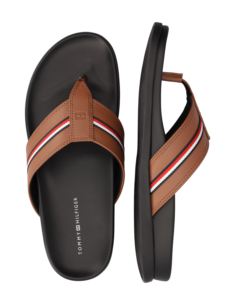 Tommy-Hilfiger-HILFIGER-LEATHER-TOE-POST-SANDAL-cognac
