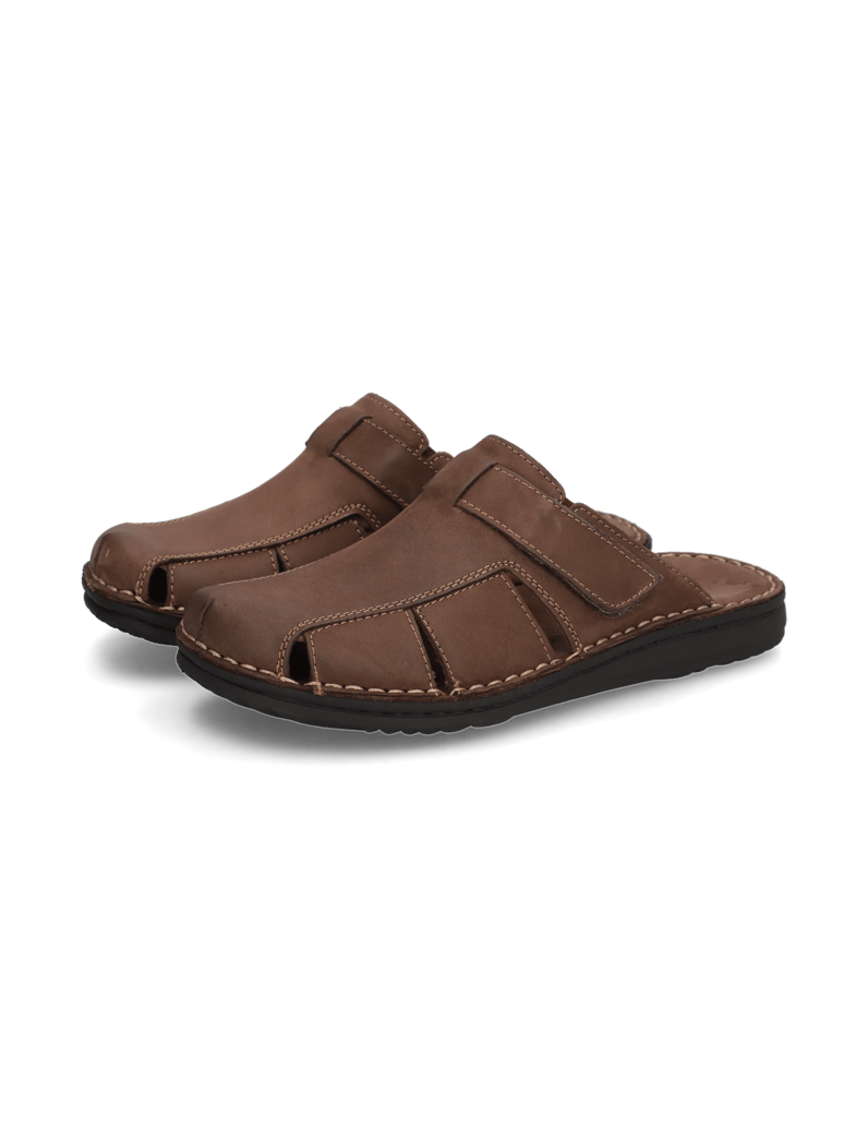 Frank-Walker-Nubukleder-Pantoffel-braun