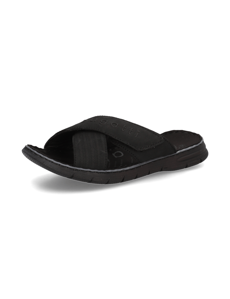 BUGATTI-DENIM-Pantoffel-schwarz