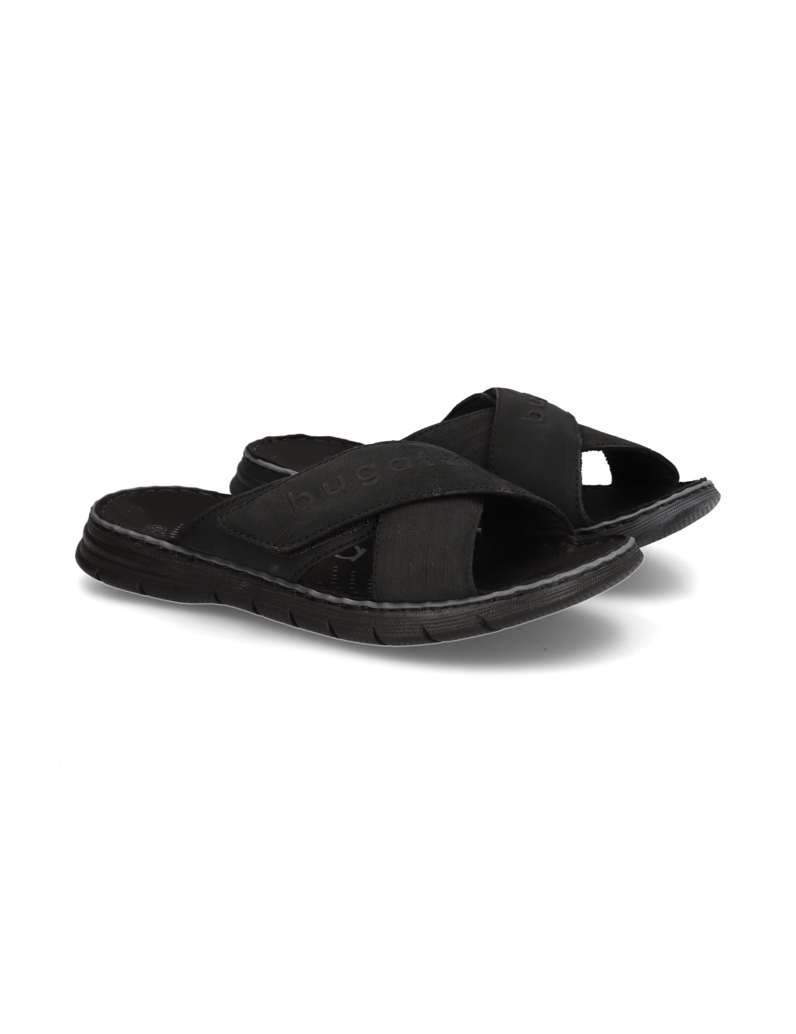BUGATTI-DENIM-Pantoffel-schwarz