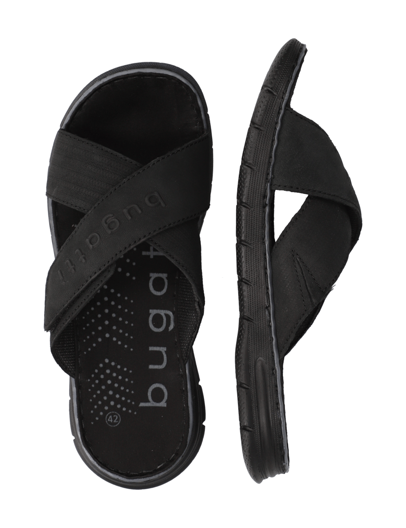 BUGATTI-DENIM-Pantoffel-schwarz