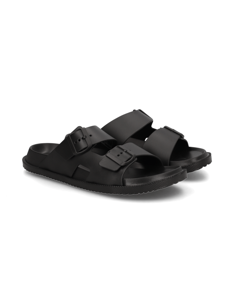 Pat-Calvin-Pantoffel-schwarz