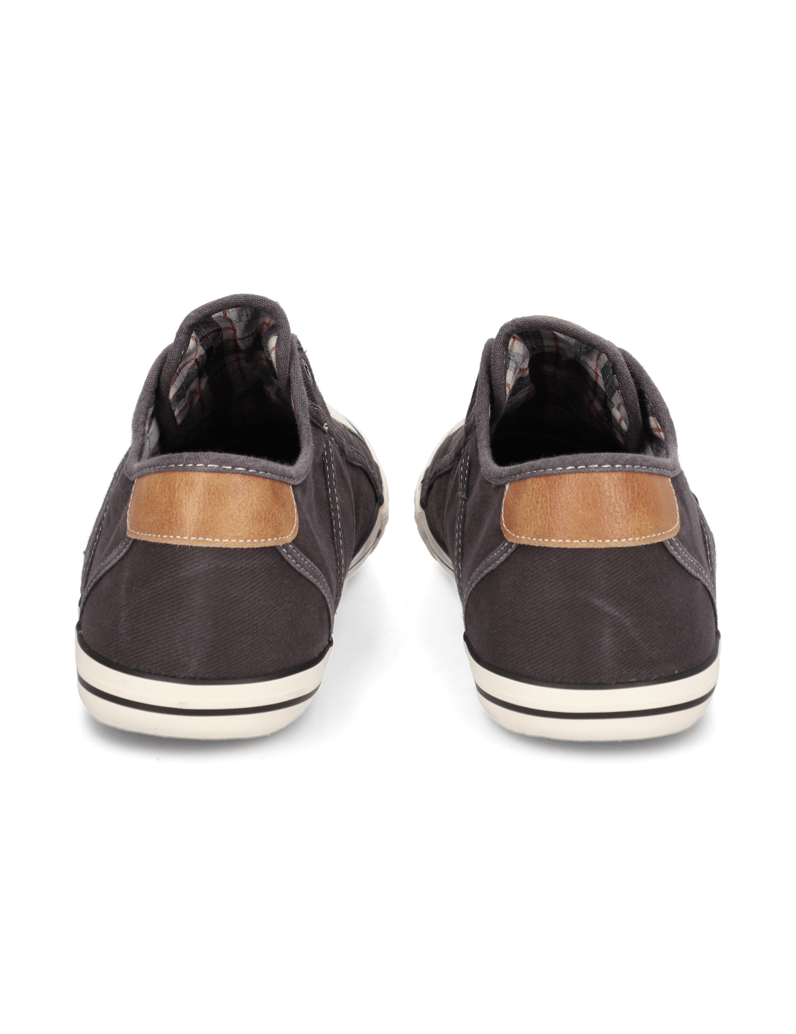 Mustang-Textil-Slipper-sportiv-schwarz