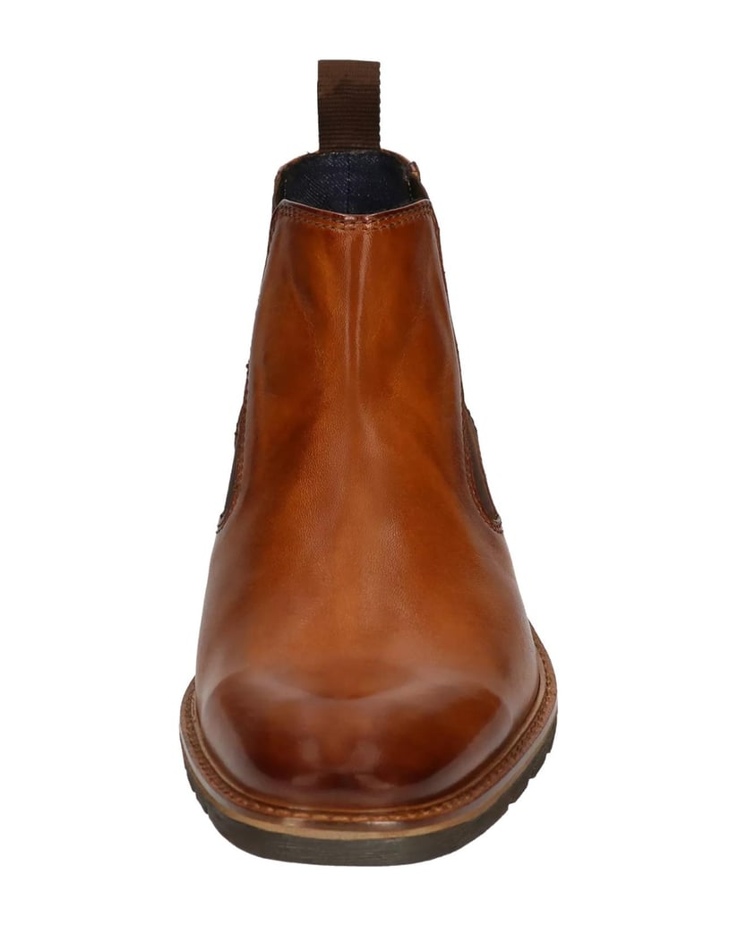 BUGATTI-Glattleder-Chelsea-Boot-cognac