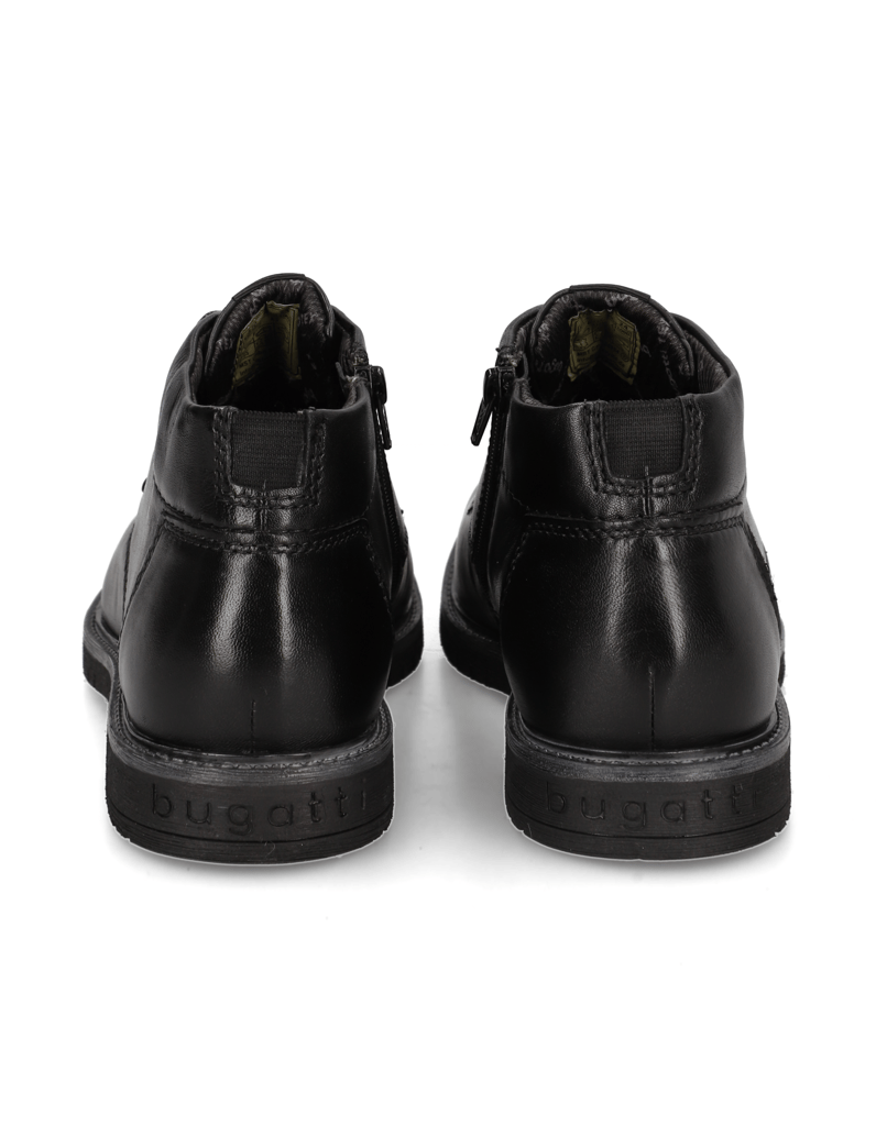 BUGATTI-Glattleder-Boot-schwarz