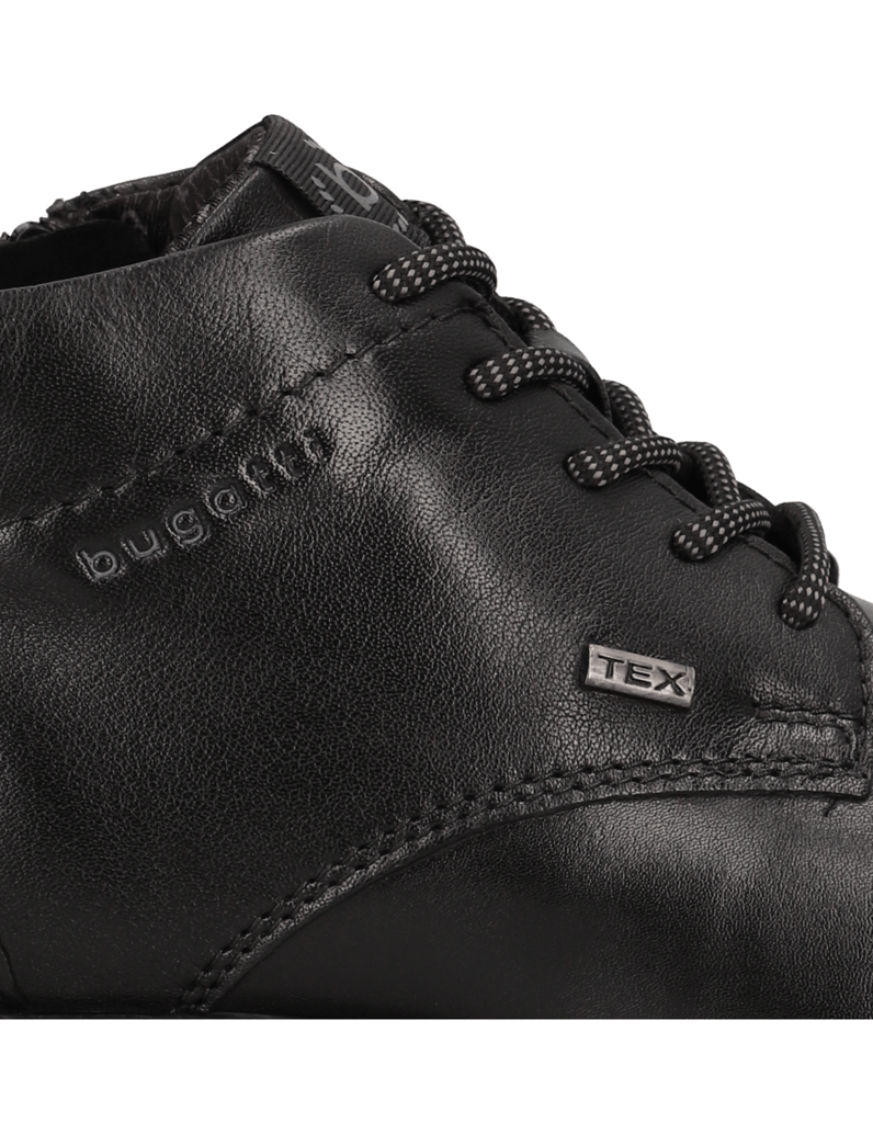 BUGATTI-Glattleder-Boot-schwarz