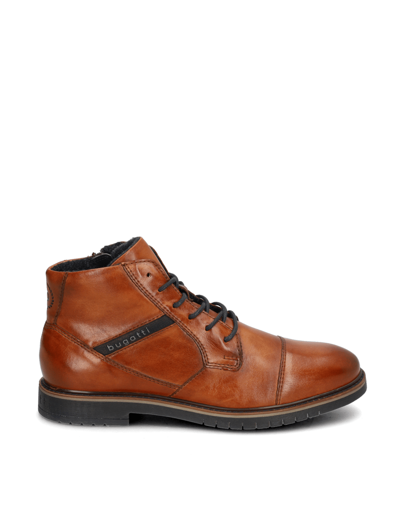 BUGATTI-Stiefelette-elegant-cognac