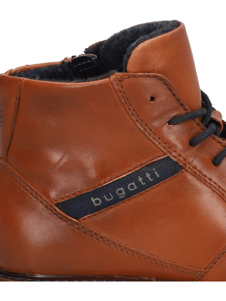 BUGATTI-Stiefelette-elegant-cognac
