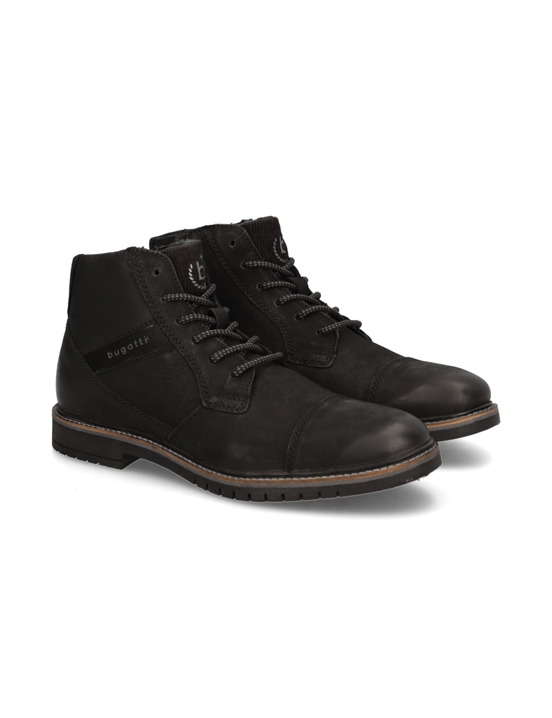 BUGATTI-Stiefelette-elegant-braun
