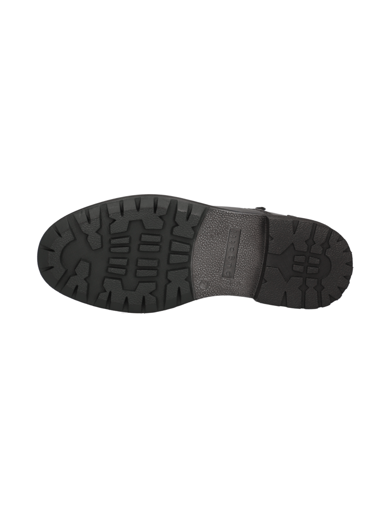 BUGATTI-Glattleder-Schnürstiefelette-schwarz