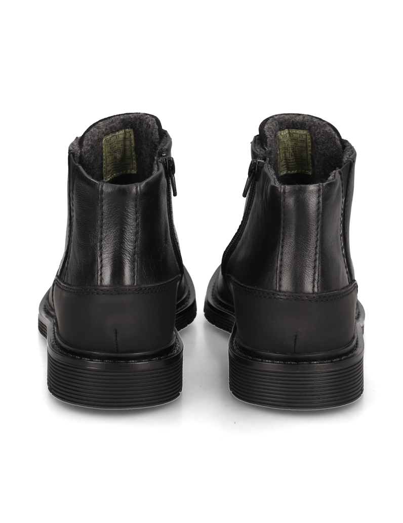 BUGATTI-Schnürstiefelette-schwarz