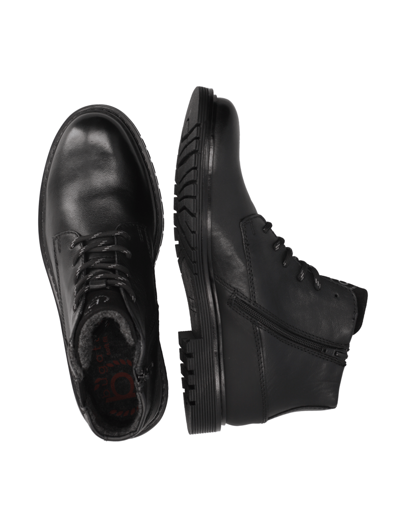 BUGATTI-Schnürstiefelette-schwarz