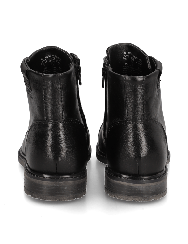 BUGATTI-Schnürstiefelette-schwarz