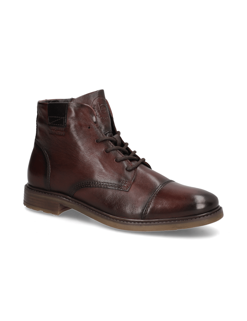 BUGATTI-Schnürstiefelette-schwarz