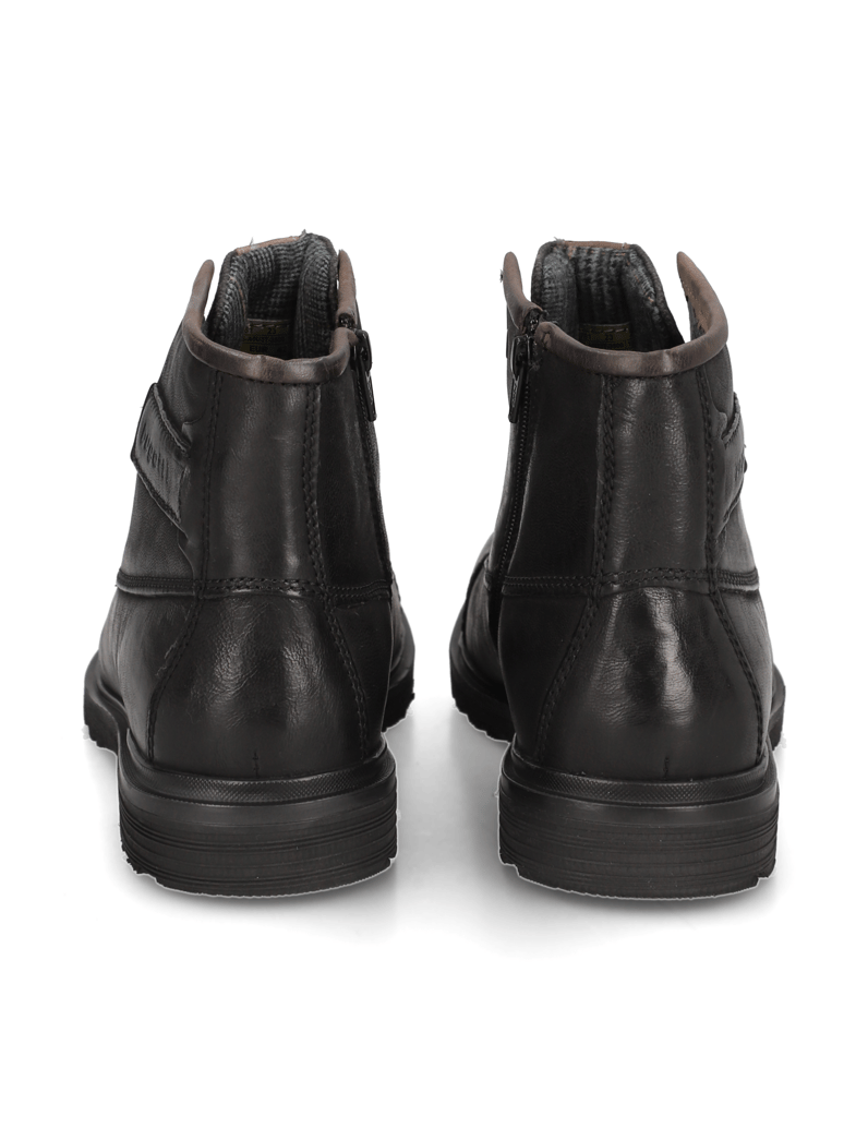 BUGATTI-Schnürstiefelette-schwarz