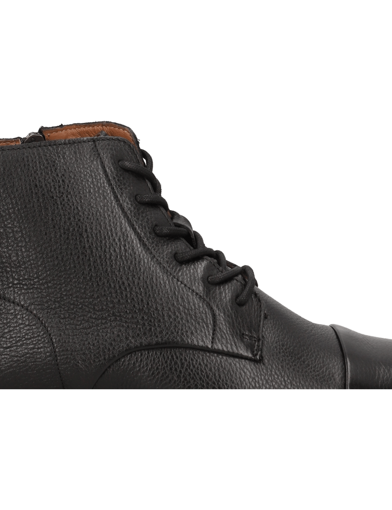 Lazzarini-Schnürstiefelette-schwarz