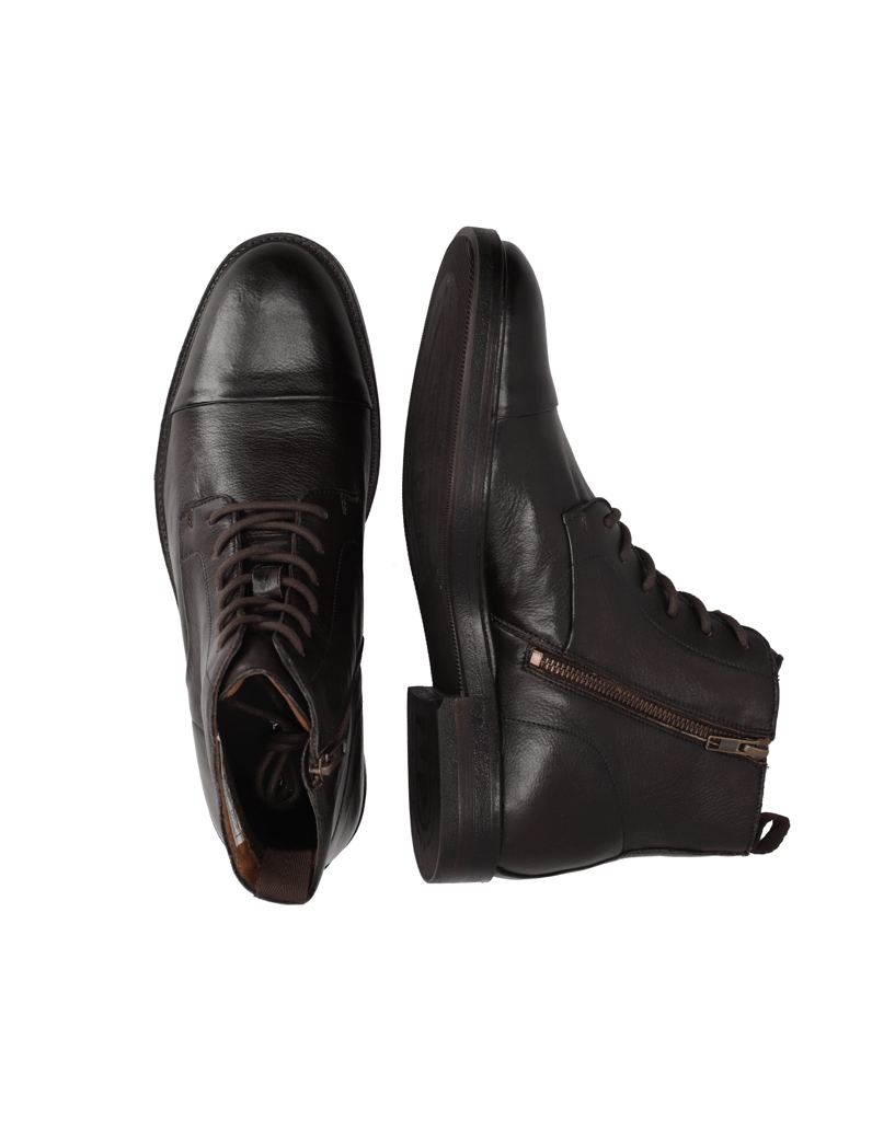 Lazzarini-Schnürstiefelette-schwarz