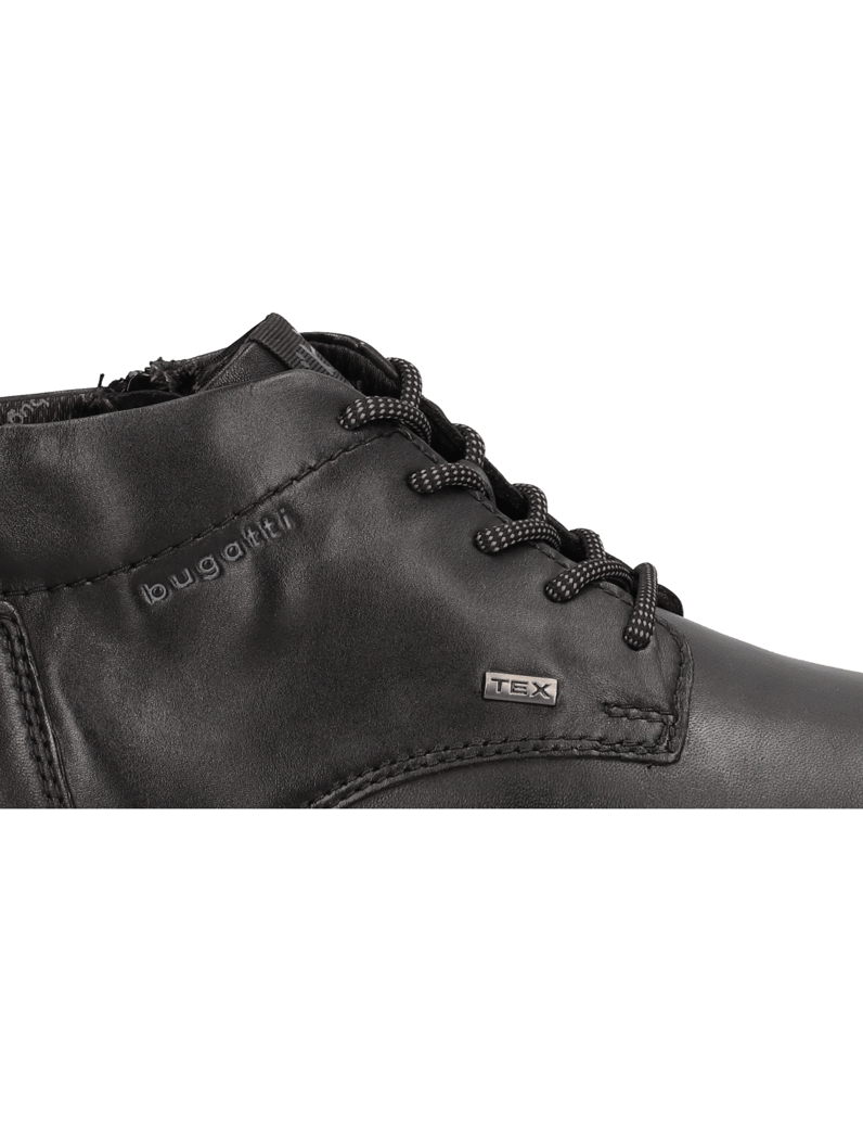 BUGATTI-Glattleder-Boot-schwarz