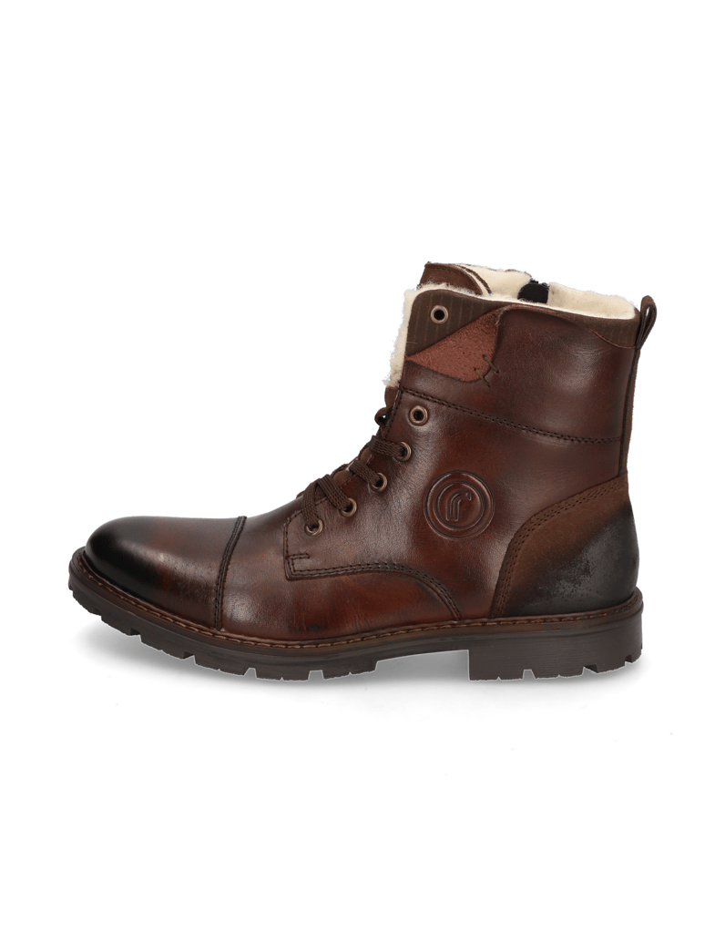 Rieker-Glattleder-Boot-braun
