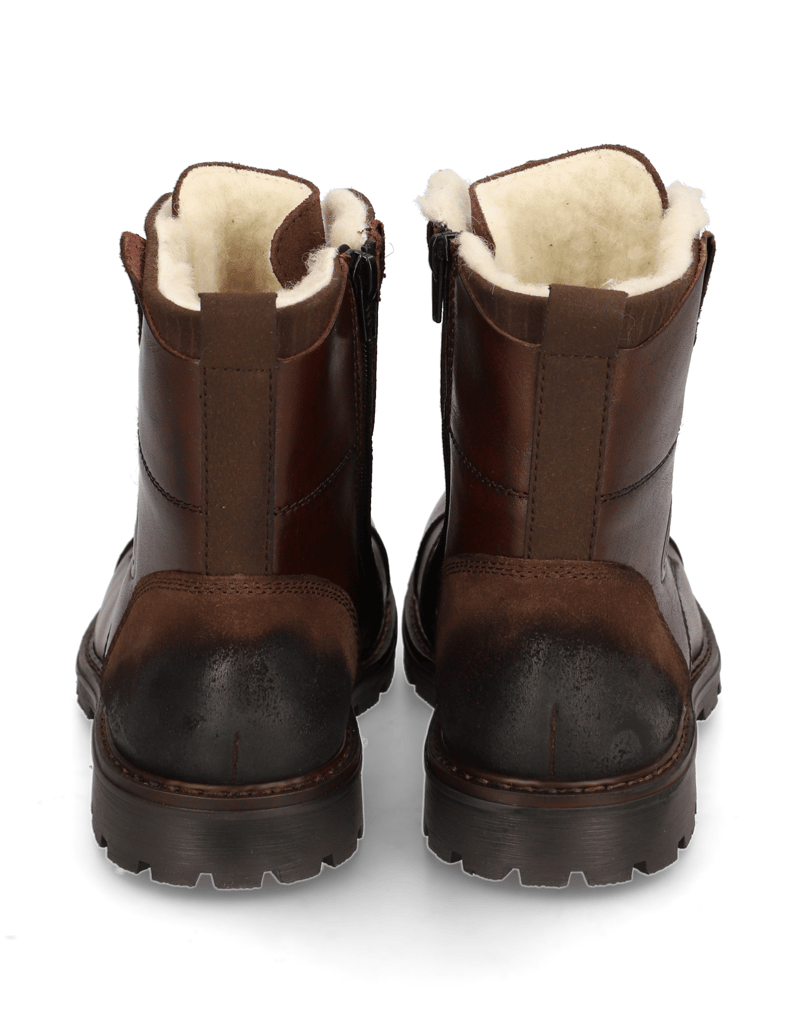 Rieker-Glattleder-Boot-braun