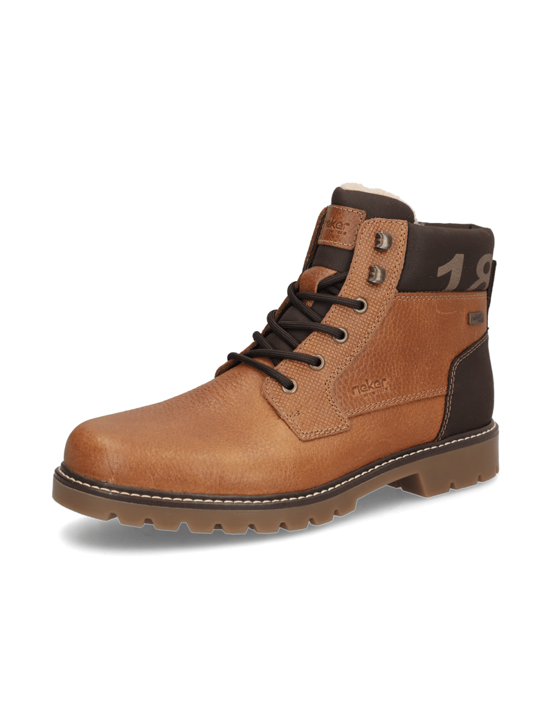 Rieker-Glattleder-Boot-cognac