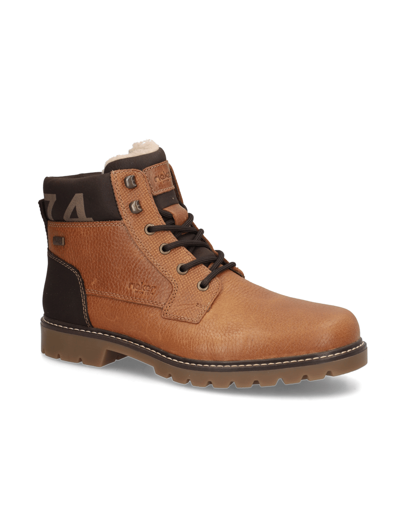 Rieker-Glattleder-Boot-cognac