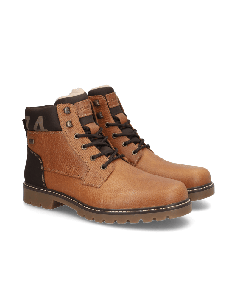 Rieker-Glattleder-Boot-cognac