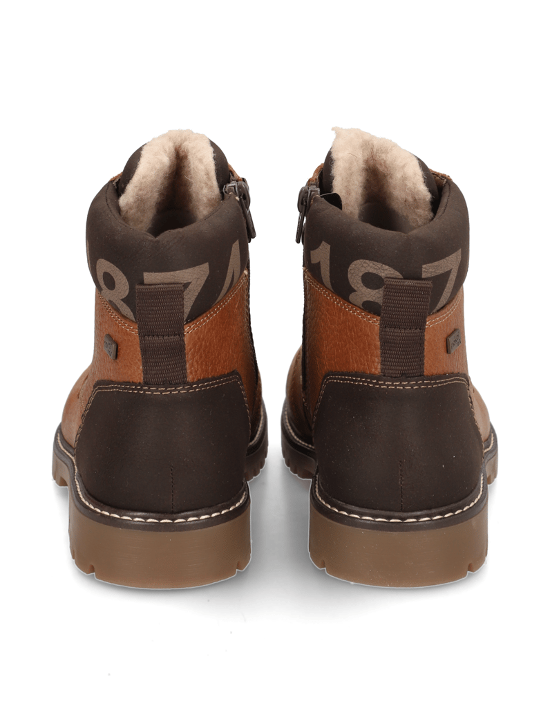 Rieker-Glattleder-Boot-cognac