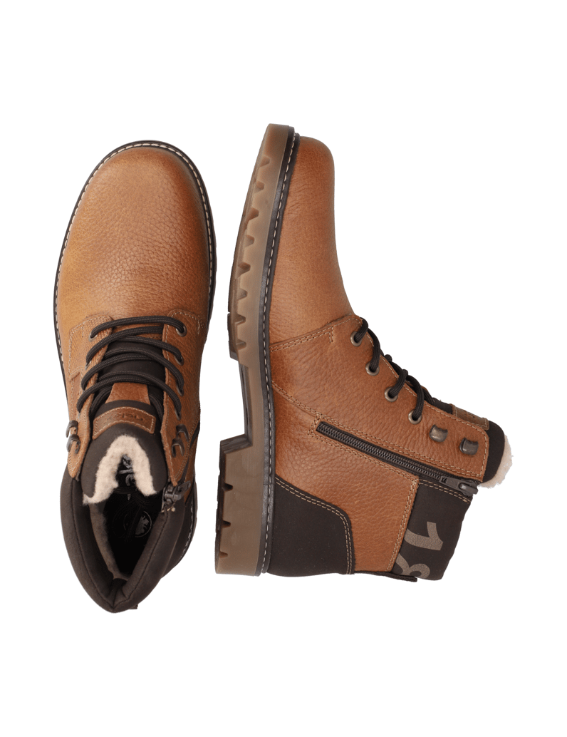 Rieker-Glattleder-Boot-cognac