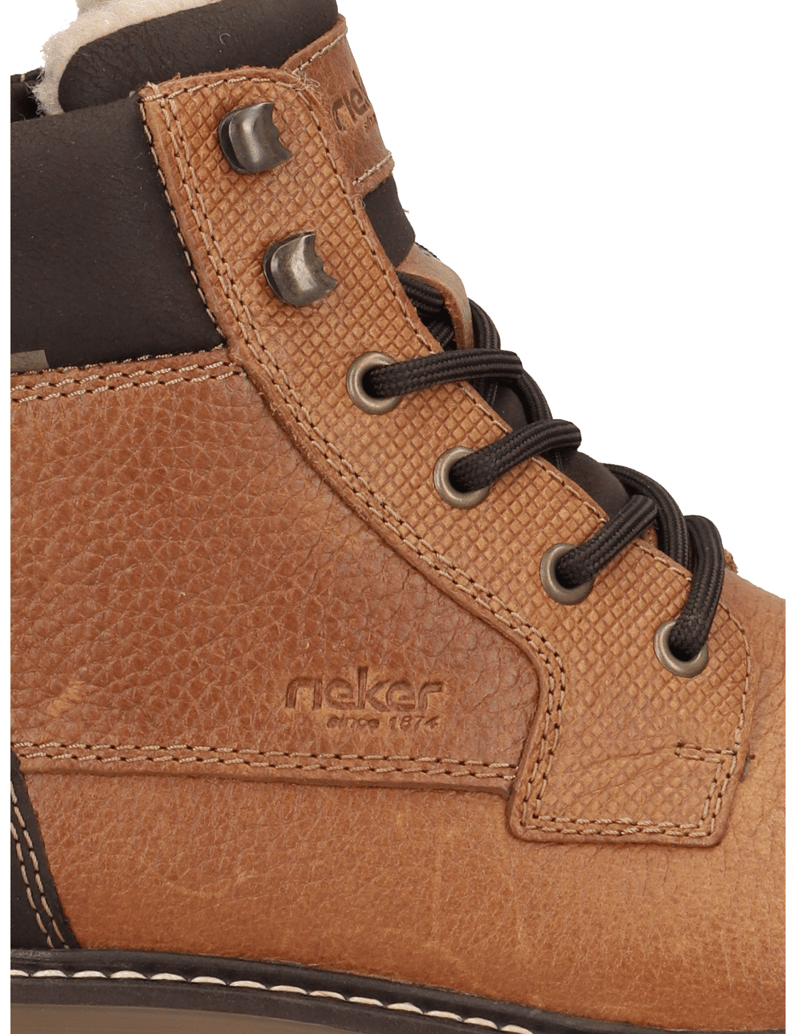 Rieker-Glattleder-Boot-cognac