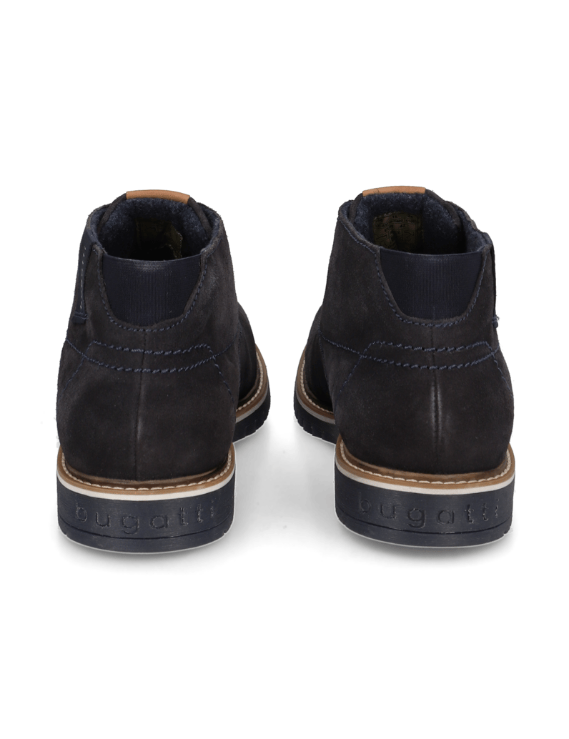 BUGATTI-Veloursleder-Boot-grau