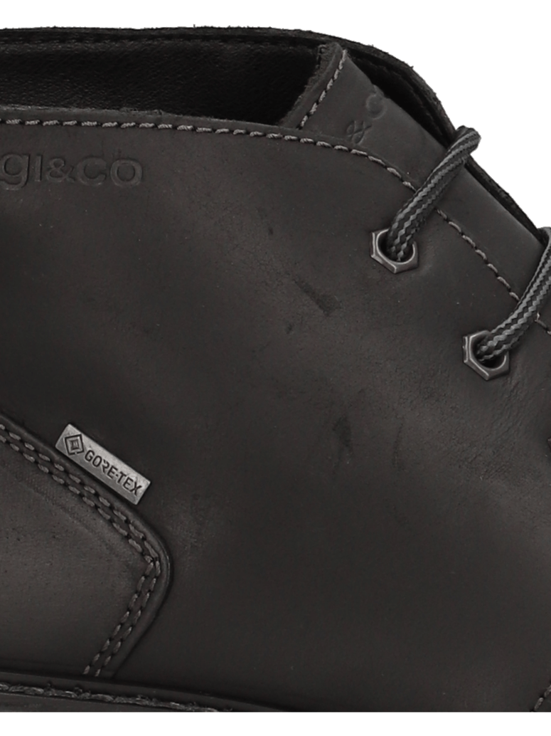 IGI&CO-Glattleder-Boot-schwarz