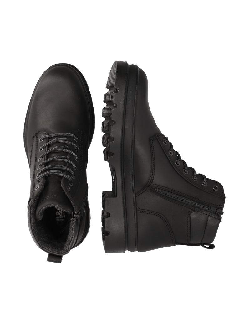IGI&CO-Glattleder-Boot-schwarz