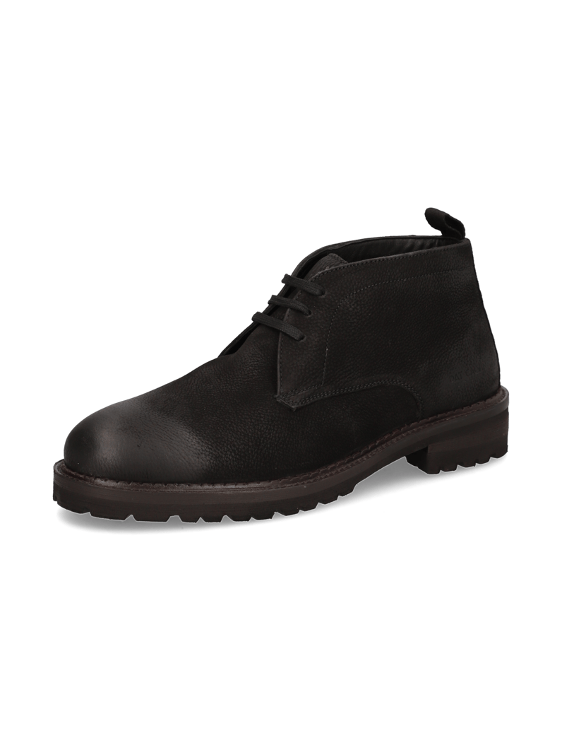 Pat-Calvin-Nubukleder-Boot-schwarz