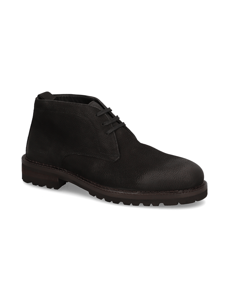 Pat-Calvin-Nubukleder-Boot-schwarz