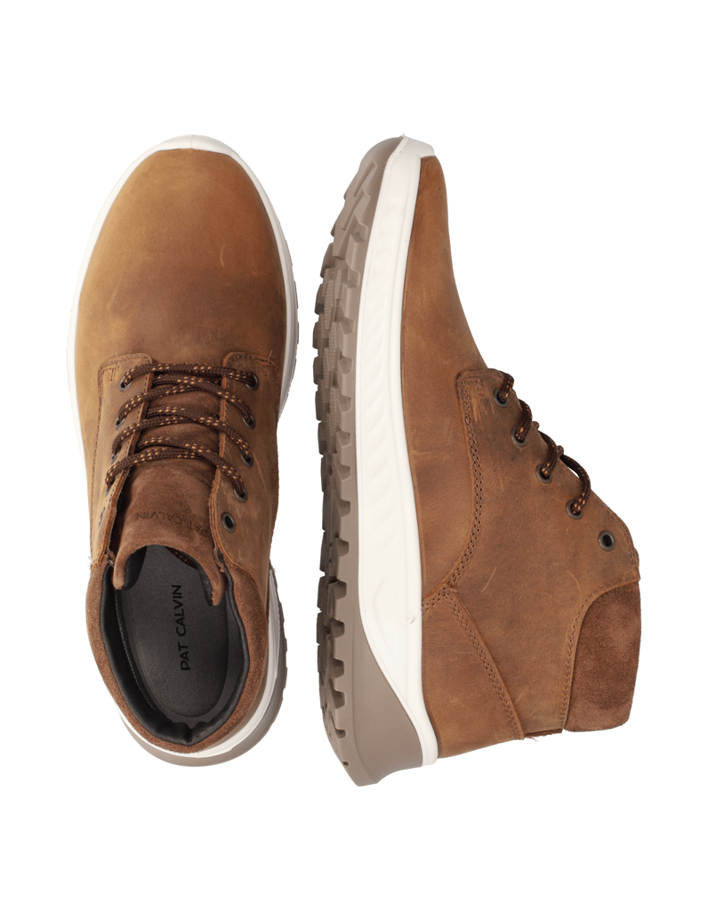 Pat-Calvin-Nubukleder-Boot-schwarz