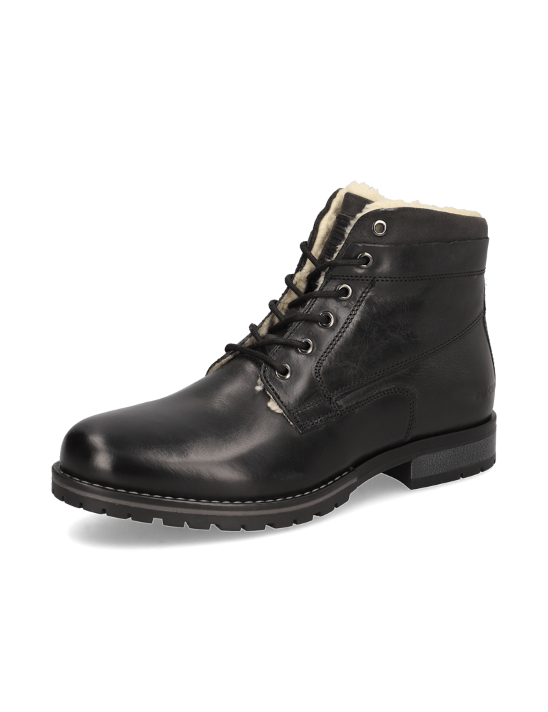 Pat-Calvin-Glattleder-Boot-schwarz
