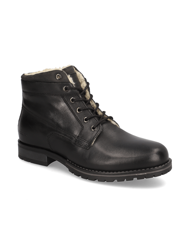 Pat-Calvin-Glattleder-Boot-schwarz