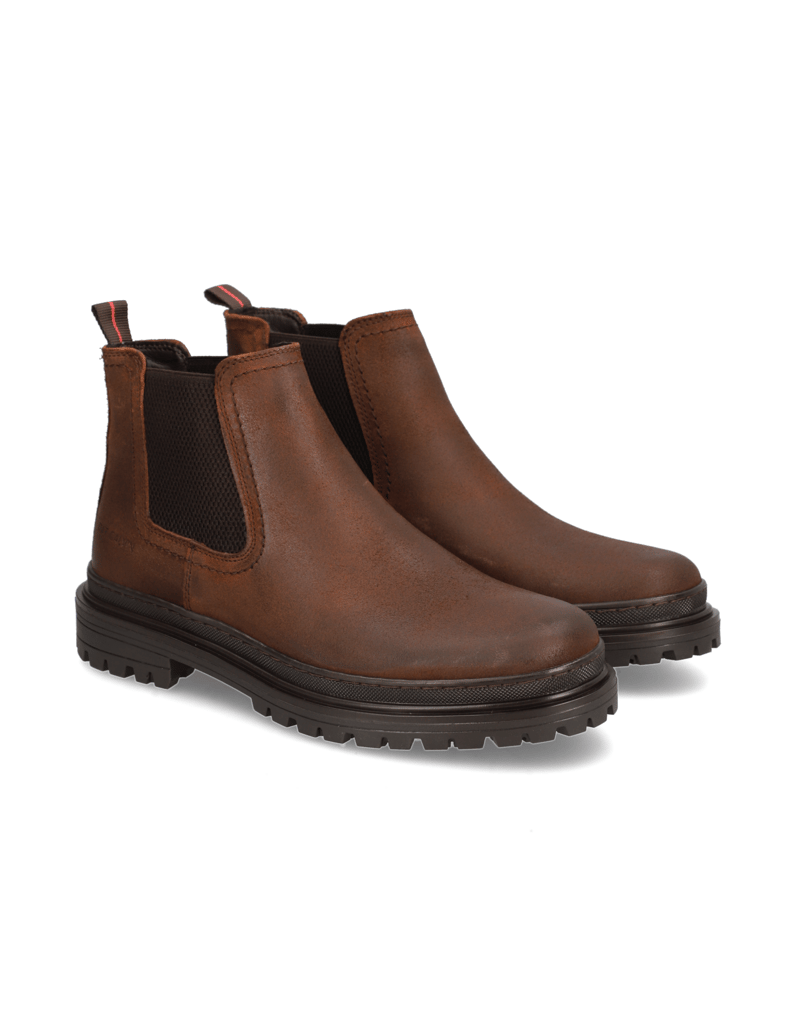 Pat-Calvin-Veloursleder-Chelsea-schwarz